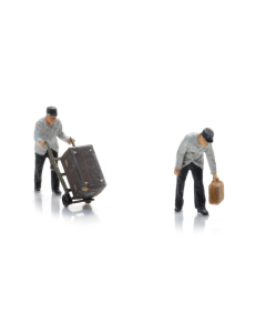 N NS kruiers met bagage, 2 figuren (ready made) Artitec 5160004