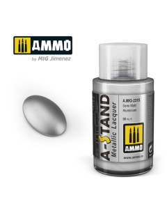 AMMO A-Stand Semi Matt Aluminium (Alclad ALC116) 30ml AMMO by Mig 2315