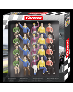 132 Figuren Tribune, 20 stuks Carrera 21129