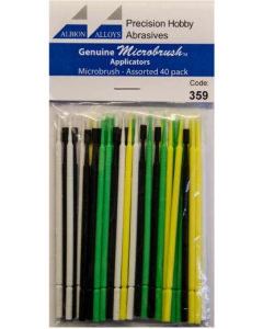 Microbrush Applicators Assorted, 40 stuks Albion Alloys CODE359