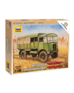 1/100 British Matador Truck WWII, snap fit "Art of Tactic" Zvezda 6175