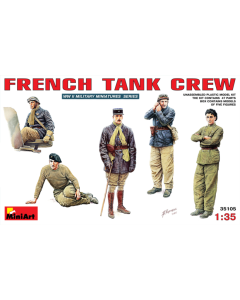 1/35 French Tank Crew MiniArt 35105