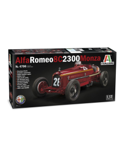 鉄道模型 Alfa Romeo 8C 2300 Monza 1:12 ITALERI ITALERI - ALFA ROMEO 8C 2300 Monza