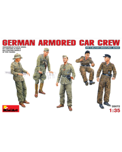 1/35 German Armored Car Crew MiniArt 35072