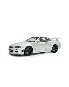 1/18 Nissan Skyline GT-R (BNR34) with NISMO Parts – 1999. Grijs Solido 1804312