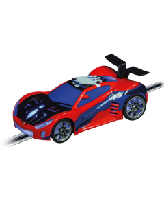 143 GO!!! Spider-Man Speed Shifter, blauw Carrera 64269