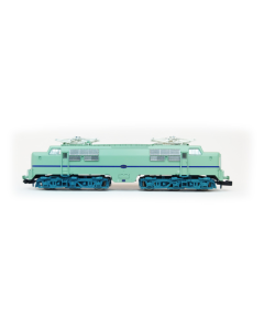N NS E-Lok RH 1201 Turquoise (DC Analoog met Next18 interface) Piko 40463