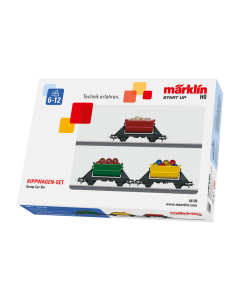 Marklin 44139 OUTLET - H0 Set Kiepwagens met Lading, 3-delig
