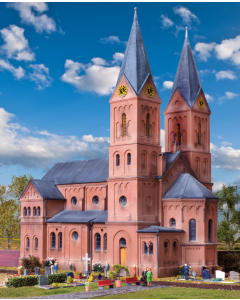 H0 Romaanse stadskerk in Jakobwüllesheim Kibri 39760