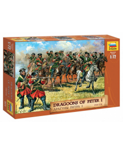 1/72 Dragoons of Peter I Zvezda 8072