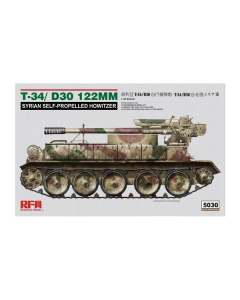 1/35 T-34/ D30 122mm Syrian Self-Propelled Howitzer Rye Field Model 05030