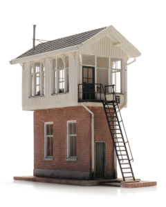 H0 Seinhuis Post T met interieur (bouwpakket) - Artitec 10.413 Artitec 10413