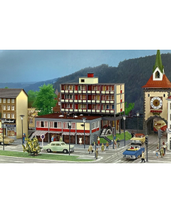 H0 B-928 Modern bankgebouw Faller 109928