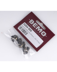 H0m As met Spaakwielen H0m d=8,6mm, 10 stuks - Bemo 5204 000 Bemo 5204000