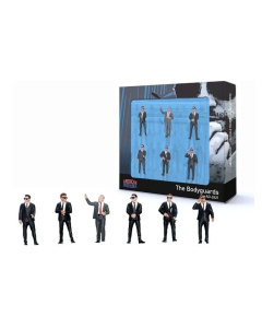 1/64 Scale Figures 'The Bodyguards' (6 st.) American Diorama 2421