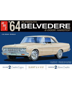 1/25 1964 Plymouth Belvedere 2-Door Hardtop AMT Models 1188