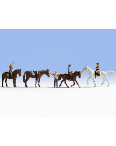 H0 Paarden en ruiters Noch 15630