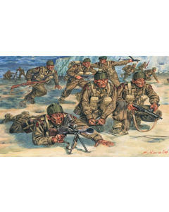1/72 British Commandos, WWII Italeri 6064