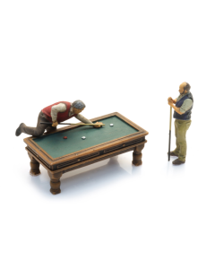 H0 Biljart met 2 figuren (ready made) - Artitec 387.693 Artitec 387693