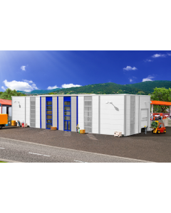 H0 Uitbreidingsset voor magazijn/industriehal 39250 Kibri 39251