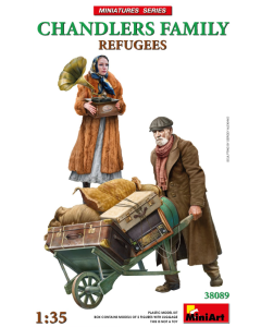 1/35 Refugees, Chandlers family MiniArt 38089