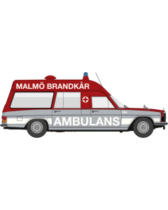 H0 MB  /8  KTW  Ambulans  Malmo  Bran Brekina 13815