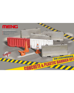 1/35 Concrete & plastic barrier set Meng SPS012