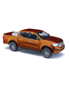 H0 Nissan Navara met aluminium kist, G Busch 53720