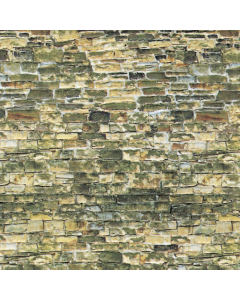 H0 Muurplaat natuursteen bruin - Karton (25 x 12,5 cm), per stuk Vollmer 46043