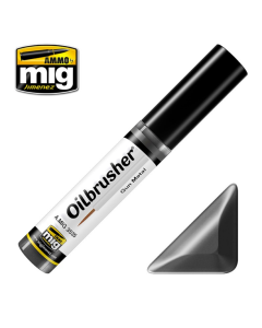 Oilbrusher gun metal 10 ml AMMO by Mig 3535