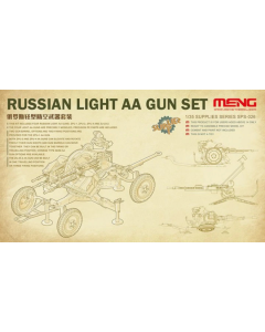 1/35 Russian Light AA Gun Set Meng SPS026