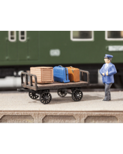 H0 Bagagekarren 2 stuks Noch 14311
