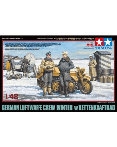 1/48 Duitse figurenset Luftwaffe 5st. winter Tamiya 32412
