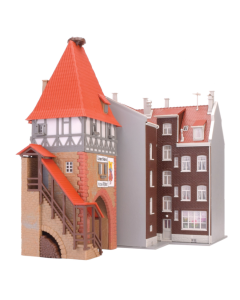 H0 Hotel Ritter met stadspoort Kibri 12507