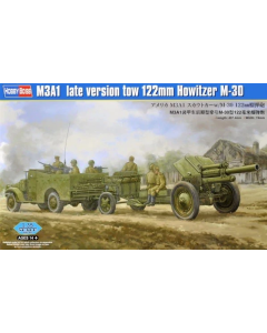 1/35 M3A1 Late Version Tow 122mm Howitzer M-30 HobbyBoss 84537