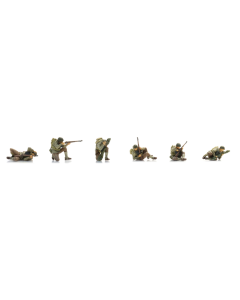 1/72 US D-day Infanterie op het strand (6x) (ready made) Artitec 5720016