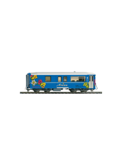 H0m RhB Bagagerijtuig BD 2481 "Arosa Express", tijdperk VI - Bemo 3248 141 Bemo 3248141