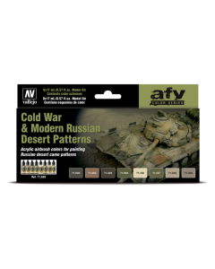 Cold War & Modern Russian Desert Pattern Set Vallejo 71620