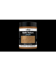 Brown Earth, Earth Texture 200ml - Vallejo 26219 Vallejo 26219