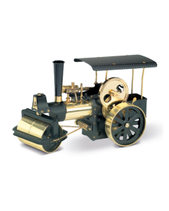 D366 Stoomwals "Old Smoky", zwart/messing Wilesco 00366