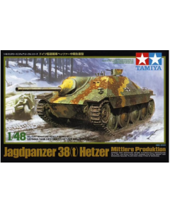 1/48 German Hetzer 38t (mid production), Tank Destroyer Tamiya 32511