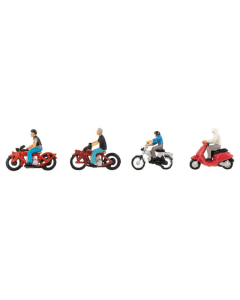 H0 Motorrijders Faller 151669