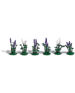 H0 Wilde Lupine planten, 8 st. Busch 9792
