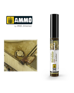 Effects brusher fuel stains 10 ml AMMO by Mig 1801