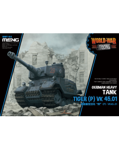 CartoonMod German Heavy Tank Tiger (P) VK 45.01 Meng WWT015