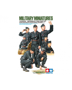 1/35 Wehrmacht Tank Crew Set (4+4) Tamiya 35354