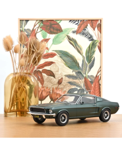 1/12 Ford Mustang Fastback 1968 Satin Green metallic Norev 122702