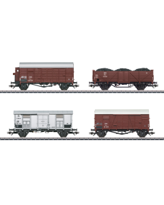 Marklin 46564 H0 ÖBB Set Goederenwagens voor stoomlocomotief BR 52, 4-delig