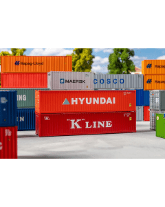 H0 40' Container K-LINE en HYUNDAI Faller 182055
