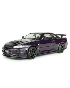 1/43 Nissan Skyline GT-R (BNR34) with NISMO Parts, Midnight Purple Solido 4318201